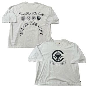 Honor The Gift “Live For The Sport” Size L White Shirt (Retail $60+)